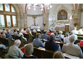 75 Jahre Wachsstockfest an der Weingartenkapelle in Naumburg (Foto: Karl-Franz Thiede)